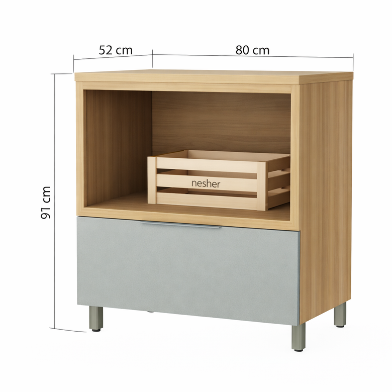 Balcão para Forno 1 Gaveta Marquesa Nesher