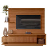 Home Para TV 65 Ripado 3D 2 Portas Istambul  Lukaliam