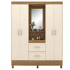 Guarda Roupa Casal Capelinha 4 Portas 2 Gavetas Lord Demóbile