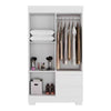 Guarda-Roupa Solteiro Maya 4 Portas com 2 Gavetas ACP Móveis