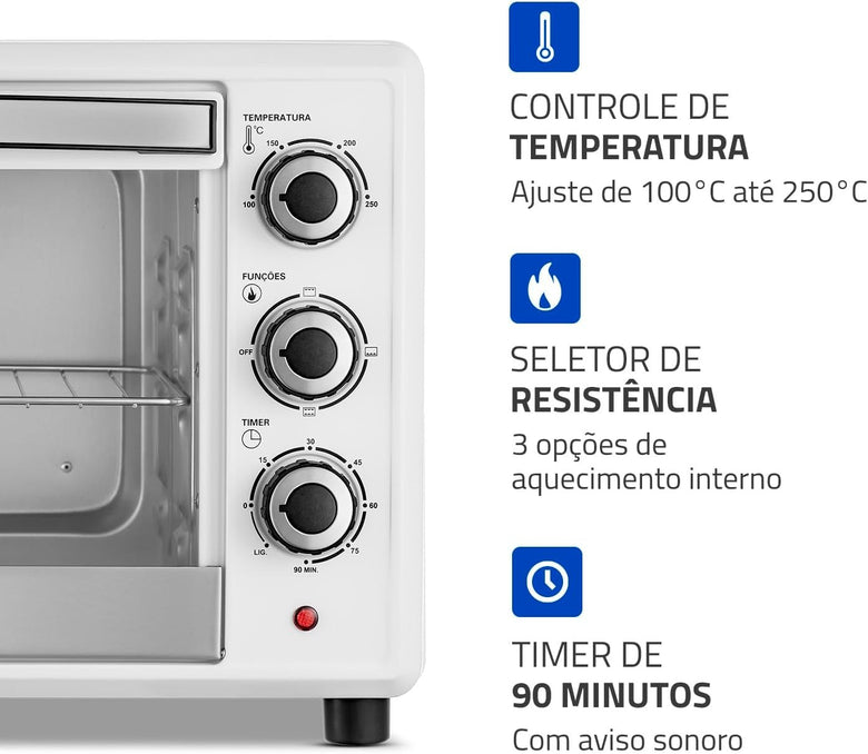 Forno Elétrico 42L 1600W Family II Mondial