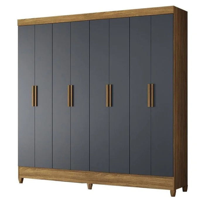 Guarda-Roupa Marajó Casal 8 Portas 2 Gavetas Moval
