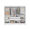 Guarda-Roupa Diplomata Casal 8 Portas 4 Gavetas Moval