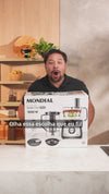 Multiprocessador Mondial Turbo Chef 7 em 1 MPN-01-BE 2 Velocidades 1000W