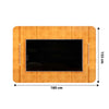 Painel Para TV até 65" MDF Luminárias de LED Adele DJ Móveis
