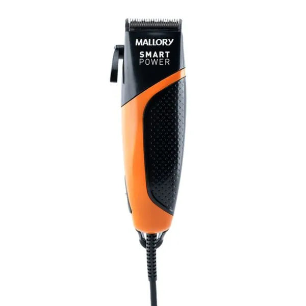 Máquina de Cortar Cabelo Smart Power 4 Pentes Mallory - PRETO
